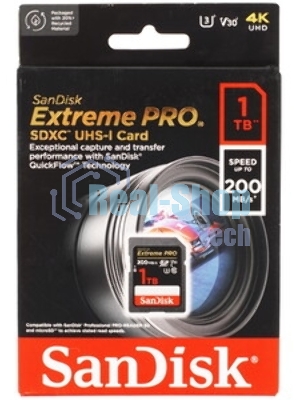 Флеш карта SANDISK SDXC 1Tb UHS-I SDSDXXD-1T00-GN4IN