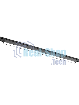 Светильник трековый светодиодный GV1455 BK черный IP20 20W 4200K 48V 615*26*24