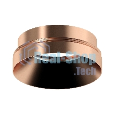 Насадка для корпуса светильника N7035 PPG золото розовое полированное D70*H27mm Out10mm  MR16
