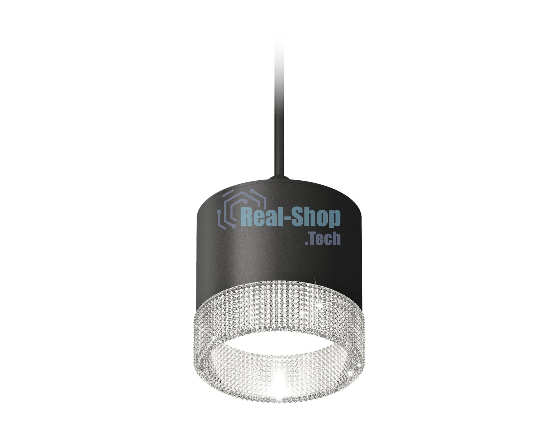 Светильник Ambrella Light XP8111040 SBK/CL черный песок/прозрачный GX53 (A2333, C8111, N8480)