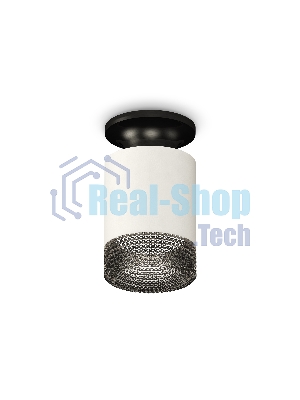 Светильник Ambrella Light XS6301123 SWH/PBK/BK белый песок/черный полированный/тонированный MR16 GU5.3 (N6902, C6301, N6151)