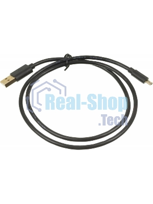 Кабель USB2.0 2A Square Connector USB A (m)/micro USB B (m) 0.75м позолоченные контакты