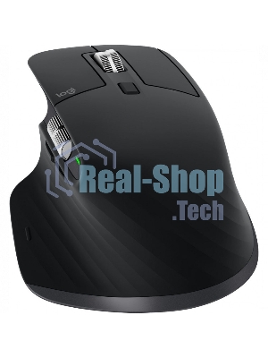 Мышь беспроводная Logitech MX Master 3s графитовый, 8000 dpi, радиоканал, Bluetooth, USB, кнопки - 7