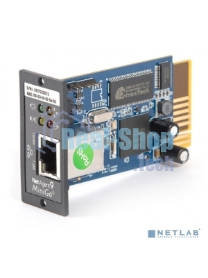 Модуль-SNMP DL 801 SKAT UPS-1000 RACK/3000 RACK Мониторинг и упр-е по Ethernet SNMP module DL 801 SKAT UPS-1000 RACK/3000 RACK Monitoring and control via Ethernet