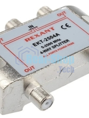Делитель ТВ Rexant х 3 под F разъем 5-2500 МГц 