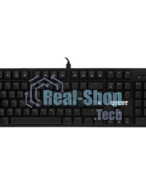 Клавиатура проводная Defender Quest GK-596 RU (45596), USB, черный