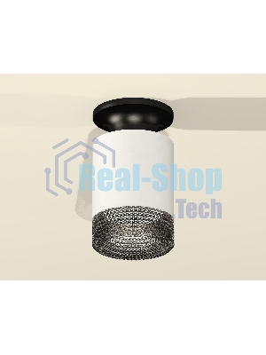 Светильник Ambrella Light XS6301123 SWH/PBK/BK белый песок/черный полированный/тонированный MR16 GU5.3 (N6902, C6301, N6151)