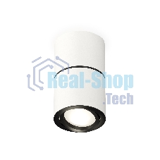 Светильник Ambrella Light XS7401180 SWH/PBK белый песок/черный полированный MR16 GU5.3 (C7401, A2071, C7401, N7002)