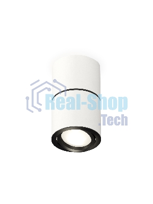 Светильник Ambrella Light XS7401180 SWH/PBK белый песок/черный полированный MR16 GU5.3 (C7401, A2071, C7401, N7002)