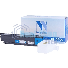 Картридж NVPrint совместимый Kyocera TK-590 Cyan для FS C2026MFP/C2126MFP/C2526MFP/C2626MFP (5000k)