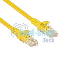 Патч-корд ExeGate UTP-RJ45-RJ45-C6-2M-YL, UTP, cat.6, 2м, желтый