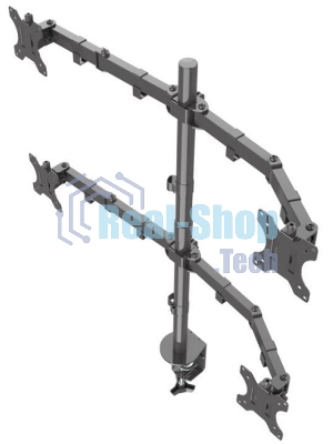 Кронштейн ONKRON D421E для четырех мониторов 13