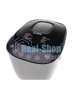 Хлебопечка Hyundai HYBM-P0613 550 Вт, белый/черный