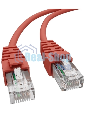 Патч-корд NTSS NTSS-PC-UTP-RJ45-5e-0.15-LSZH-RD NTSS-PC-UTP-RJ45-5E-0.15-LSZH UTP RJ-45 вил.-вилка RJ-45 cat.5e 0.15м красный LSZH (уп.:1шт)