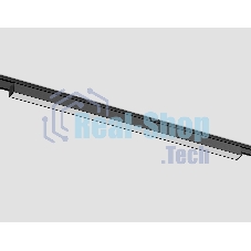 Светильник трековый светодиодный GV1455 BK черный IP20 20W 4200K 48V 615*26*24