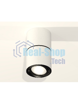 Светильник Ambrella Light XS7401180 SWH/PBK белый песок/черный полированный MR16 GU5.3 (C7401, A2071, C7401, N7002)