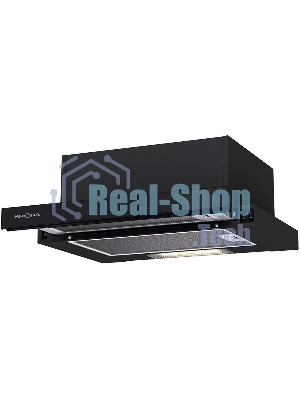 Вытяжка телескопическая Krona Kamilla 450 Black черный, 45 см, 507 куб. м/ч, 38 дБ