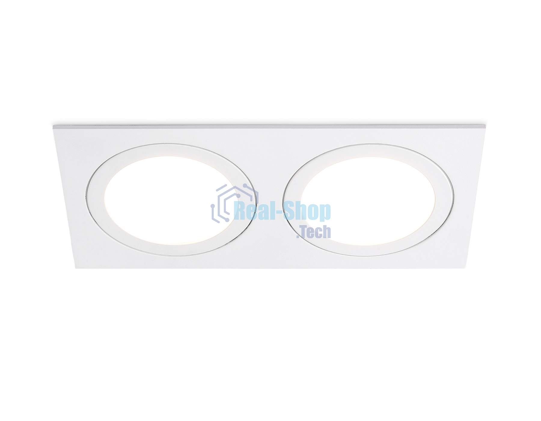 Светильник Ambrella light TN51826/2 WH белый GX53/2 max 15W 215*110*39