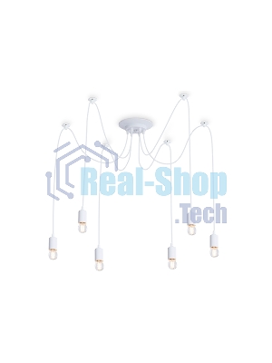 Светильник Ambrella light TR8177/6 WH белый E27*6 max 40W D630*910