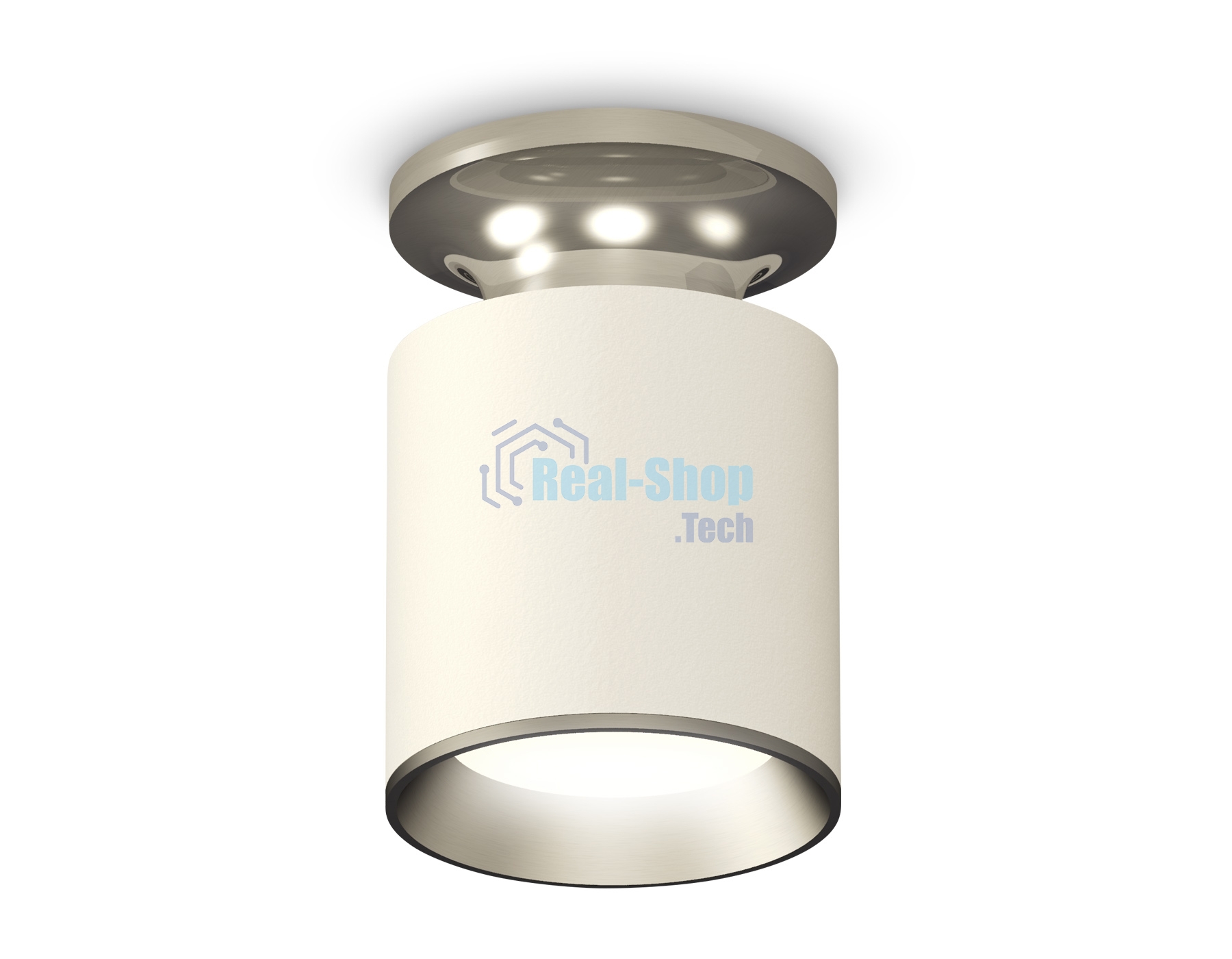 Светильник Ambrella Light XS6301140 SWH/PSL белый песок/серебро полированное MR16 GU5.3 (N6903, C6301, N6104)