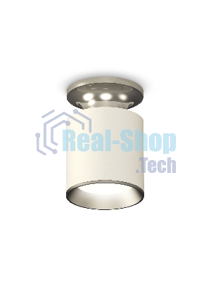 Светильник Ambrella Light XS6301140 SWH/PSL белый песок/серебро полированное MR16 GU5.3 (N6903, C6301, N6104)