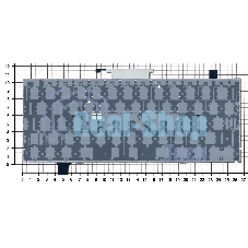 Подложка для клавиатуры Apple MacBook Pro Retina 13