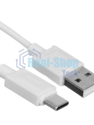 Кабель USB 2.0 HOCO X13, AM/Type-C M, белый, 1м