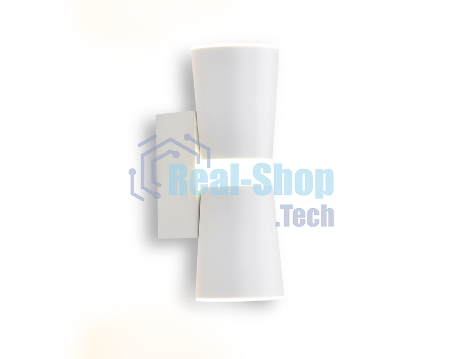 Настенный светодиодный светильник с акрилом Ambrella light FW195 WH/S белый/песок LED 3000K 12W 70*200*100