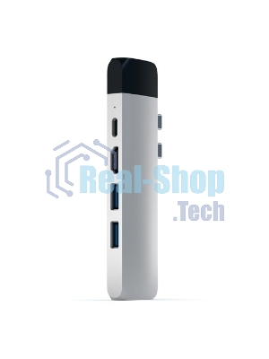 USB-концентратор Satechi ST-TCPHES, USB Type-C, USB 3.0/RJ-45/USB Type-C/HDMI/microSD, USB