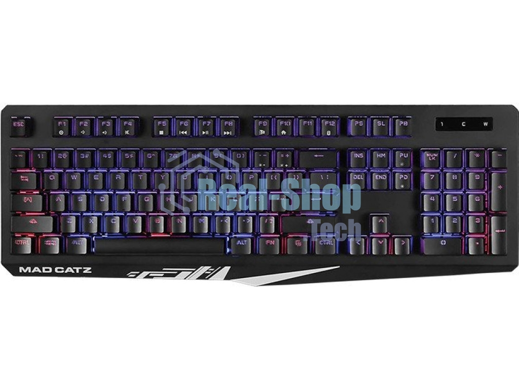 Клавиатура Mad Catz S.T.R.I.K.E. 4 проводная, USB Type-A, чёрный