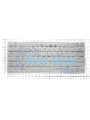 Клавиатура для ноутбука Sony Vaio VPC-SD VPC-SB серебристая
