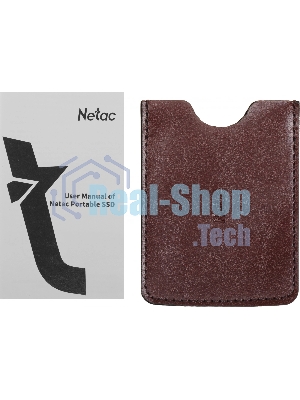 Внешний SSD Netac Z6S 240Gb USB 3.2 Gen 2 Type-C External SSD, R/W up to 550MB/480Mb/s,with USB-C to USB-A cable and USB-A to USB-C adapter
