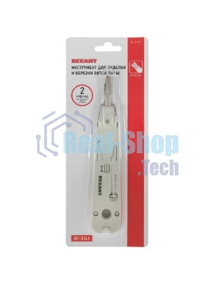 Инструмент для заделки и обрезки витой пары Rexant HT-3141, 110