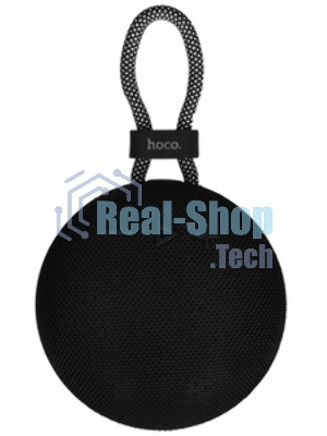 Портативная колонка круглая HOCO BS60, черный