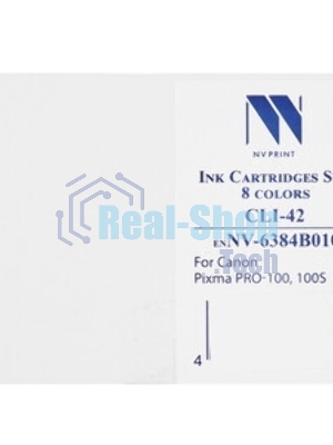 Набор струйных картриджей NVPrint для Canon CLI-42 (NV-6384B010) 8 цветов для Canon Pixma PRO-100, 100S