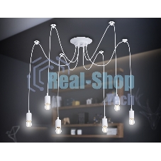 Светильник Ambrella light TR8177/6 WH белый E27*6 max 40W D630*910