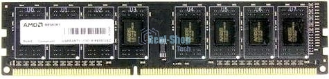 Оперативная память AMD Radeon R5, DDR3L, 4Gb (1x4GB), 1600MHz, CL11, DIMM
