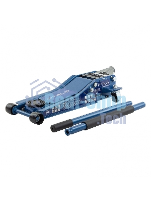 Домкрат гидравлический подкатной Stels 51136, быстрый подъем 3т low profile quick lift 75-515 мм про
