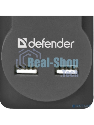 Сетевой фильтр Defender 3M DFS 753 5OUTL.