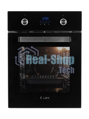 Духовой шкаф LEX EDP 4590 BL Matt Editionобъем 55л, LED таймер, 9 функций, встраиваемый