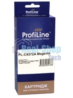 Картридж струйный ProfiLine PL-C9372A (№72) для HP DesignJet T1120ps/T1200/T2300/T1100 MFP Magenta