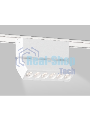 Светильник трековый светодиодный GV1468 WH белый IP20 6W 4200K 48V 24° 122*26*80