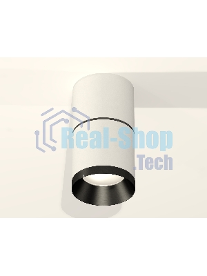 Светильник Ambrella Light XS7401181 SWH/PBK белый песок/черный полированный MR16 GU5.3 (C7401, A2071, C7401, N7031)