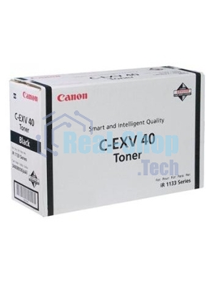 Картридж лазерный Canon C-EXV40 TONER BK EURC-EXV40 3480B006 черный (6000стр.) для Canon iR1133/1133A/1133iF