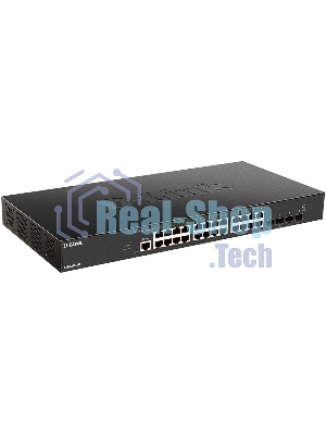 Коммутатор D-Link DXS-1210-28T/A1A, L2+ Smart Switch with 24 10Gbase-T ports and 4 25Gbase-X SFP28 ports.32K MAC address, 680Gbps switching capacity, 802.3x Flow Control, 802.3ad Link Aggregation, 4K of 802.