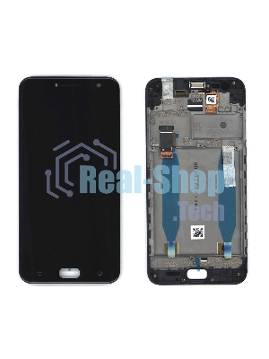 Дисплей для Asus ZenFone Live ZB553KL, черный с рамкой