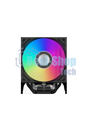 Устройство охлаждения (кулер) PcCooler RT500 Digital BK ARGb RT500-BKAWYL-GL черный 120мм алюминий+медь 2200rpm 32db 4-pin 240W