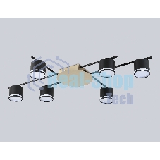 Потолочный светильник Ambrella light FL51756/6 BK/GD черный/золото GX53/6 max 12W 870*570*110