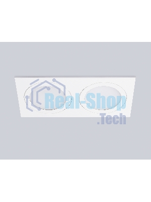 Светильник Ambrella light TN51826/2 WH белый GX53/2 max 15W 215*110*39