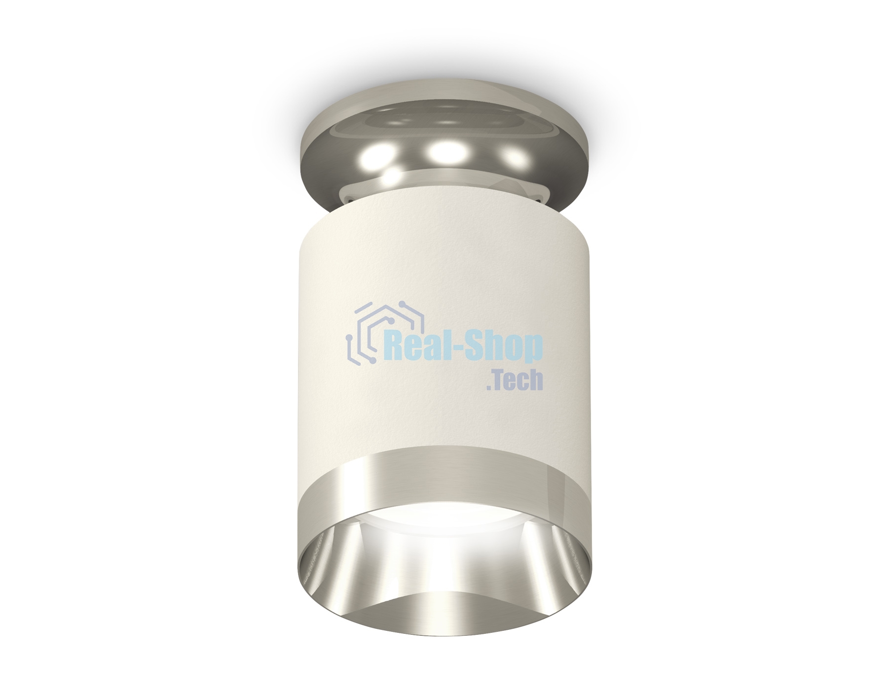 Светильник Ambrella Light XS6301141 SWH/PSL белый песок/серебро полированное MR16 GU5.3 (N6903, C6301, N6132)